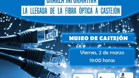 Charla informativa 'La llegada de la fibra &oacute;ptica a Castej&oacute;n'