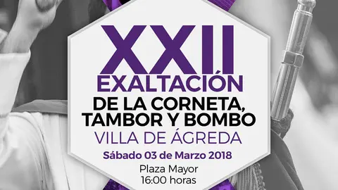 V&iacute;ctor Rodrigo es el autor del cartel de Exaltaci&oacute;n de la corneta, el tambor y el bombo en &Aacute;greda