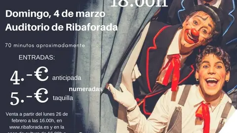 Espect&aacute;culo en Ribaforada 'Abuelos y nietos'
