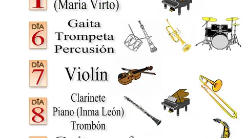 Ciclo de audiciones a cargo de los alumnos y alumnas de la Escuela Municipal de M&uacute;sica Blas de Laserna de Corella