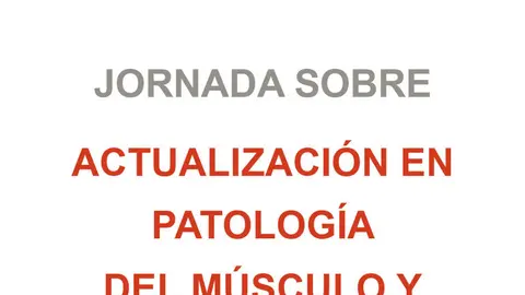 Jornada en Tudela sobre actualizaci&oacute;n en patolog&iacute;a del m&uacute;sculo y tend&oacute;n 