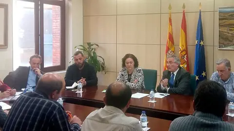 Reuni&oacute;n entre el Gobierno de Arag&oacute;n y la Plataforma de la Ganader&iacute;a Extensiva de Arag&oacute;n