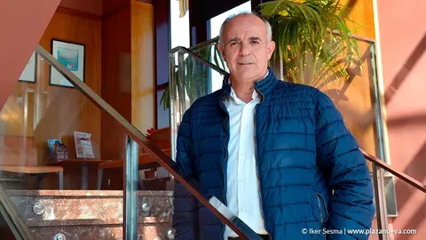Tom&aacute;s Aguado en el Ayuntamiento de Murchante