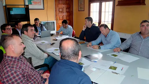 Reuni&oacute;n de los regad&iacute;os