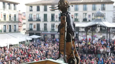 El Volat&iacute;n es uno de los actos emblem&aacute;ticos de la Semana Santa de Tudela