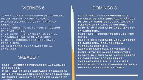 Fiestas de la juventud 2018 en Valtierra