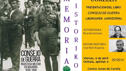 Charla en Corella sobre memoria hist&oacute;rica