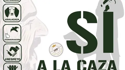 Concentraci&oacute;n en Pamplona 'S&iacute; a la caza'