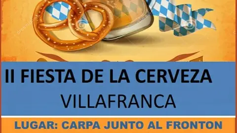 II D&iacute;a de la cerveza en Villafranca