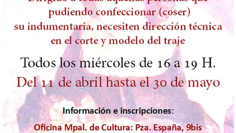 Taller en Tarazona de indumentaria renacentista