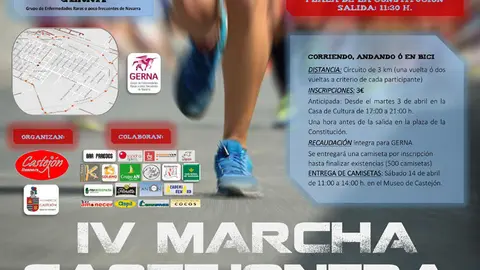 IV Marcha no competitiva de atletismo en Castej&oacute;n a favor de GERNA