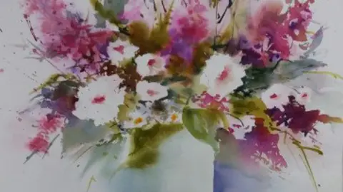 Exposici&oacute;n 'Agua y color' de Rosa Casado y 'Madera Viva' de Jes&uacute;s M&ordf; Malo