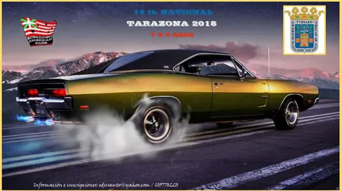 XIV Concentraci&oacute;n en Tarazona de Coches Cl&aacute;sicos Americanos