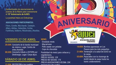 Fiestas de la Juventud 2018 en Cintru&eacute;nigo
