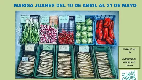 Exposici&oacute;n en Tudela de pintura realista sobre lienzo de Marisa Juanes
