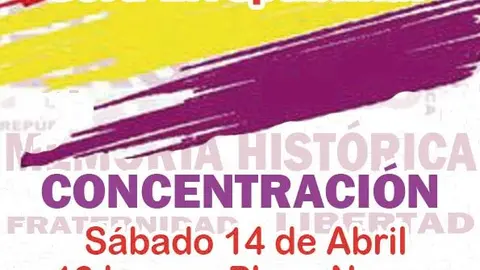 Concentraci&oacute;n en Tudela 'El futuro es Rep&uacute;blica'