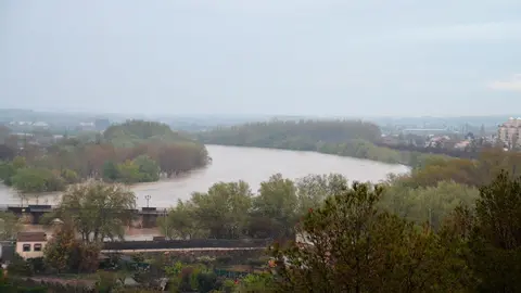 Crecida del Ebro (Tudela, 13-04-2018 a las 8'30 horas) - 1