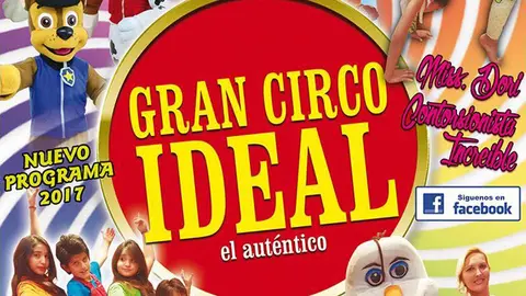 Gran festival infantil en &Aacute;greda 'Circo Ideal'