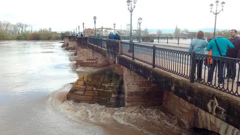 Crecida del Ebro (Tudela, 13-04-2018 a las 11 horas) - 2