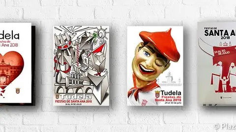 Los carteles seleccionados