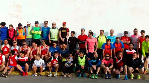Todos estos atletas participaron en la Quedada de Ribaforada