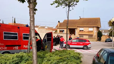 Actuaci&oacute;n de Polic&iacute;a Foral en Cintru&eacute;nigo