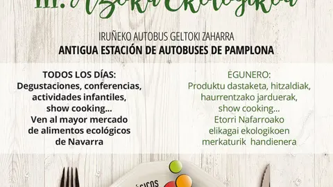 III Feria Navarra Ecol&oacute;gica en Pamplona
