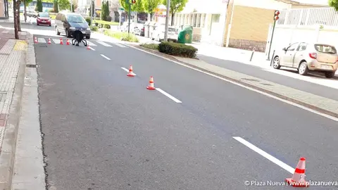 Esta ma&ntilde;ana han vuelto a pintar las l&iacute;neas