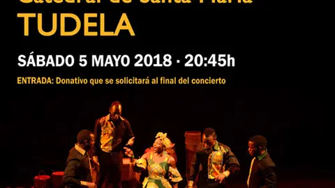 Concierto ben&eacute;fico de gospel en Tudela 'Aba Taano'