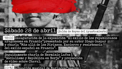 Homenaje en Borja a Jos&eacute; Manuel Montorio 'Chaval'
