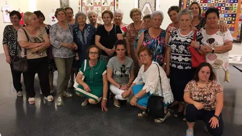 Exposici&oacute;n en Ribaforada de labores realizadas en la Asociaci&oacute;n Cultural 'El Encuentro'