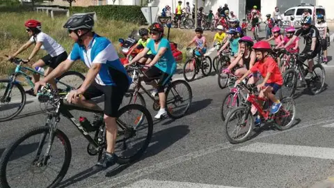 D&iacute;a de la bici en Ribaforada