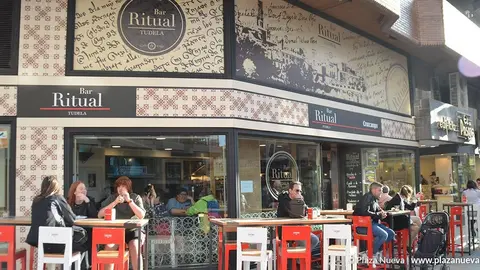 El Bar Ritual, desde la calle Gaztambide-Carrera