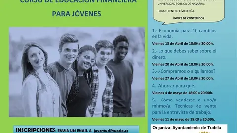Curso en Tudela de educaci&oacute;n financiera para j&oacute;venes