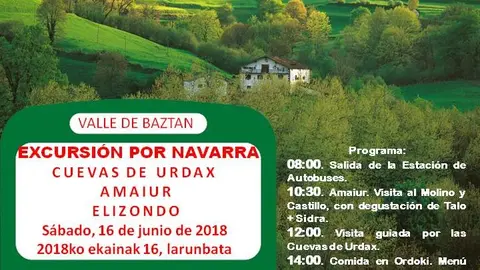 Excursi&oacute;n desde Corella al Valle del Bazt&aacute;n