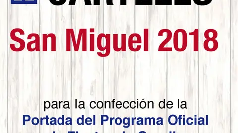 Concurso de carteles de fiestas de Corella 2018