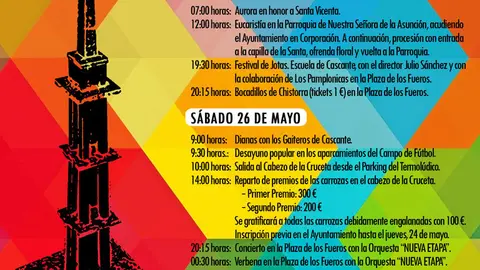Fiestas de primavera 2018 en Cascante