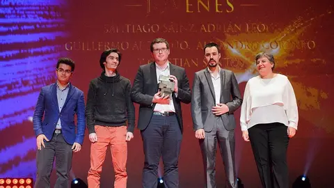 Los riberos impulsores de Code Matrix ganaron en 2016 el Premio Valor Joven de Navarra TV