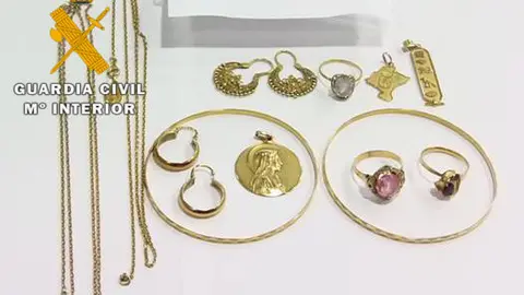 Piezas robadas
