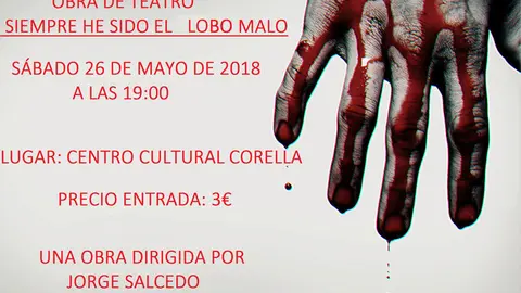 Teatro en Corella 'Siempre he sido el lobo malo'