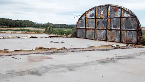 Invernaderos de donde provienen estos vertidos