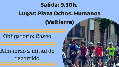 D&iacute;a de la bici en Valtierra