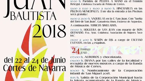Fiestas de San Juan en Cortes
