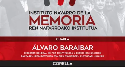 Presentaci&oacute;n en Corella del Instituto Navarro de la Memoria