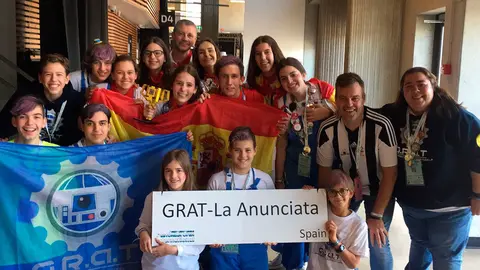 La Anunciata en la First Lego League Open International