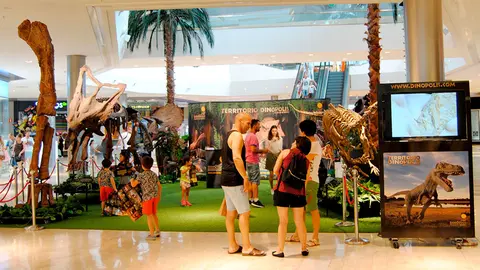 Exposici&oacute;n de Din&oacute;polis en Puerto Venecia