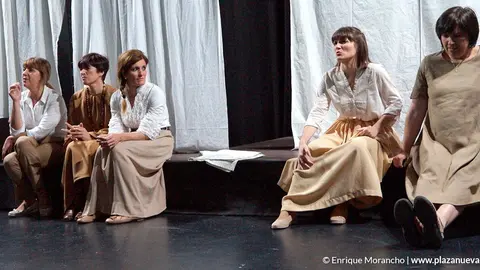 El grupo de teatro Caricaturas con 'Se&ntilde;aladas'