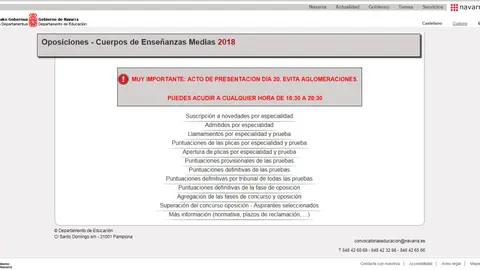 Pantalla inicial de la aplicaci&oacute;n