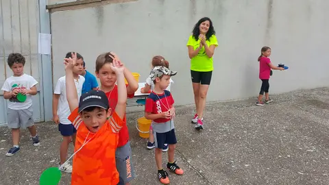 Imagen del a&ntilde;o pasado de las olimpiadas escolares del CRA Los Ba&ntilde;ales