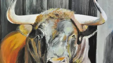 Exposici&oacute;n en Cintru&eacute;nigo 'El Toro' de Albert Sesma